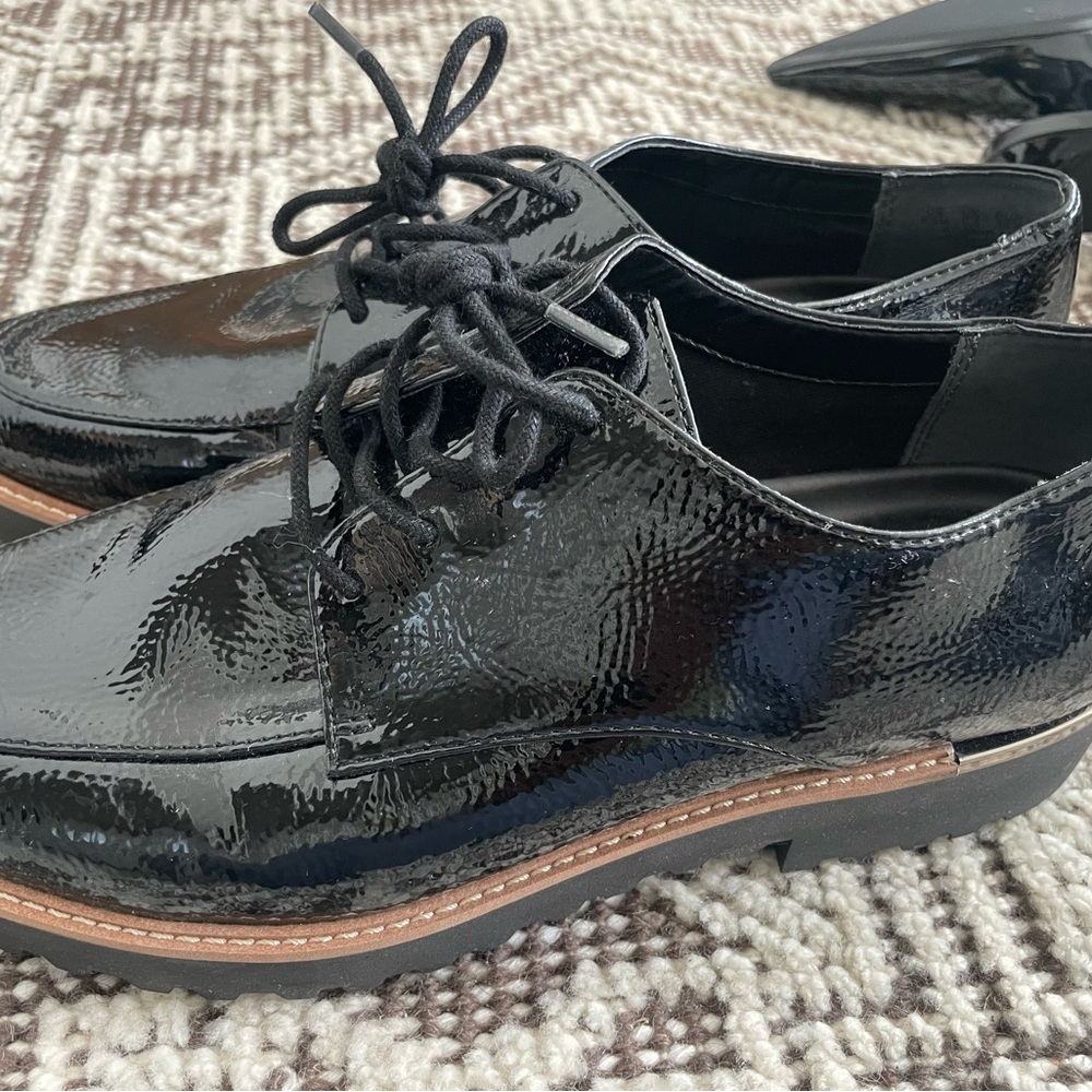 Black Patent Oxfords